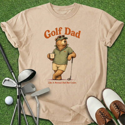 Golf Dad T-Shirt Gift For Golfer