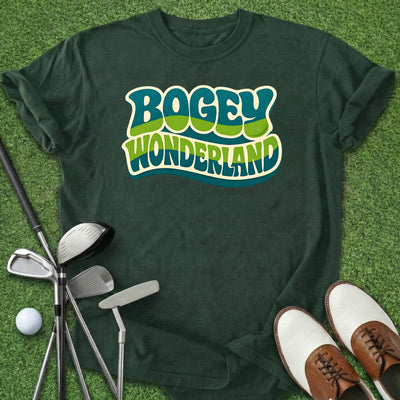 Bogey Wonderland T-Shirt Gift For Golfer