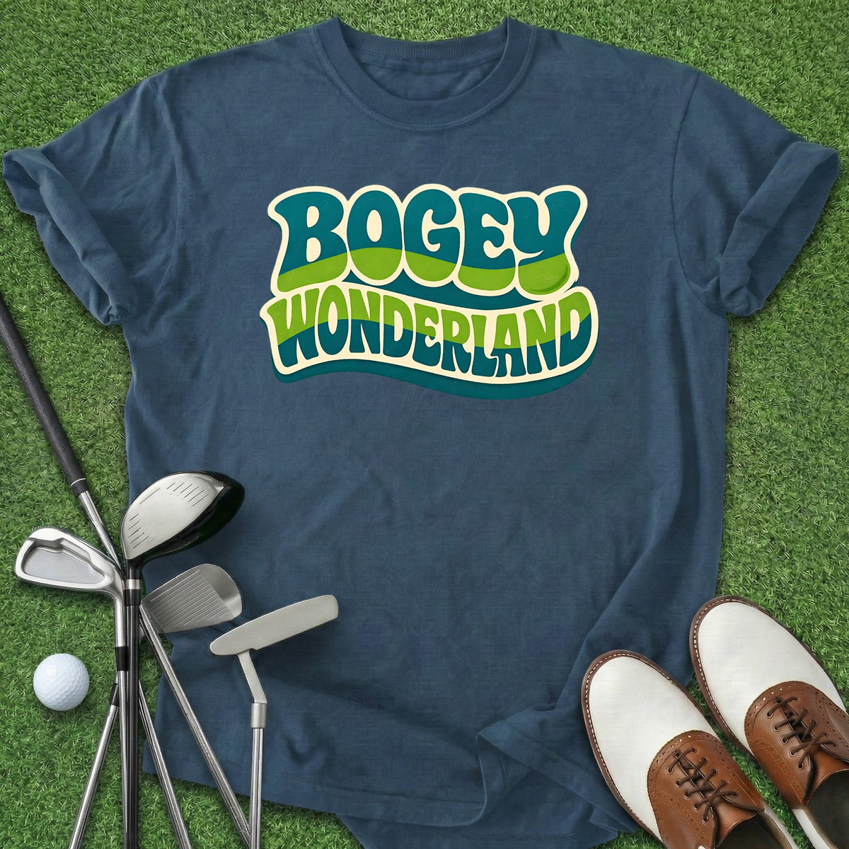 Bogey Wonderland T-Shirt Gift For Golfer