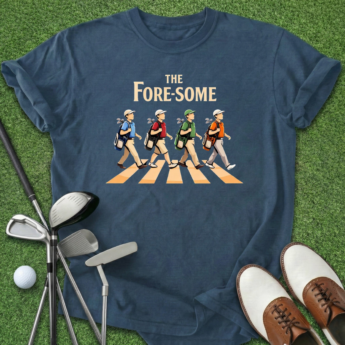 The Fore-Some T-Shirt Gift For Golfer