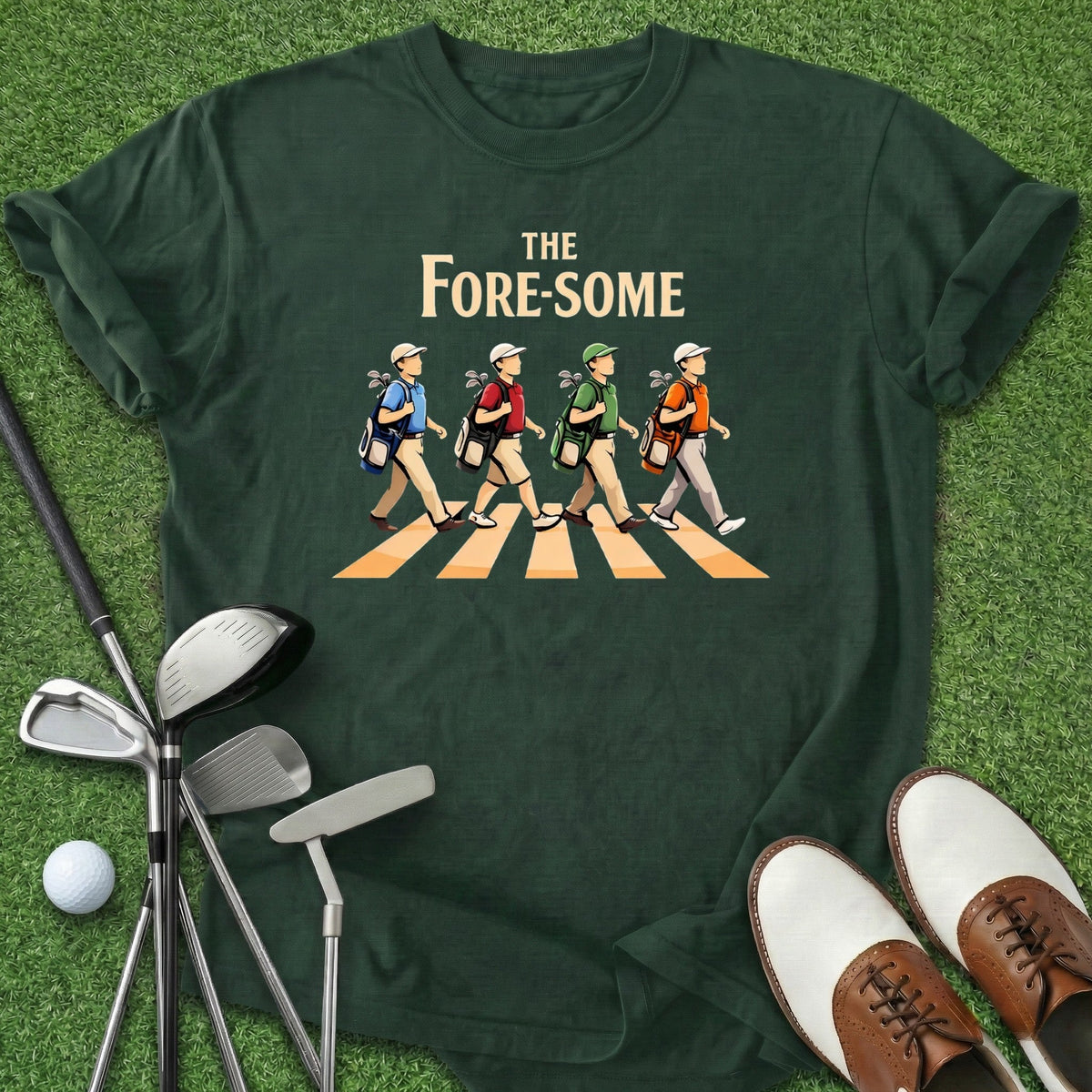 The Fore-Some T-Shirt Gift For Golfer