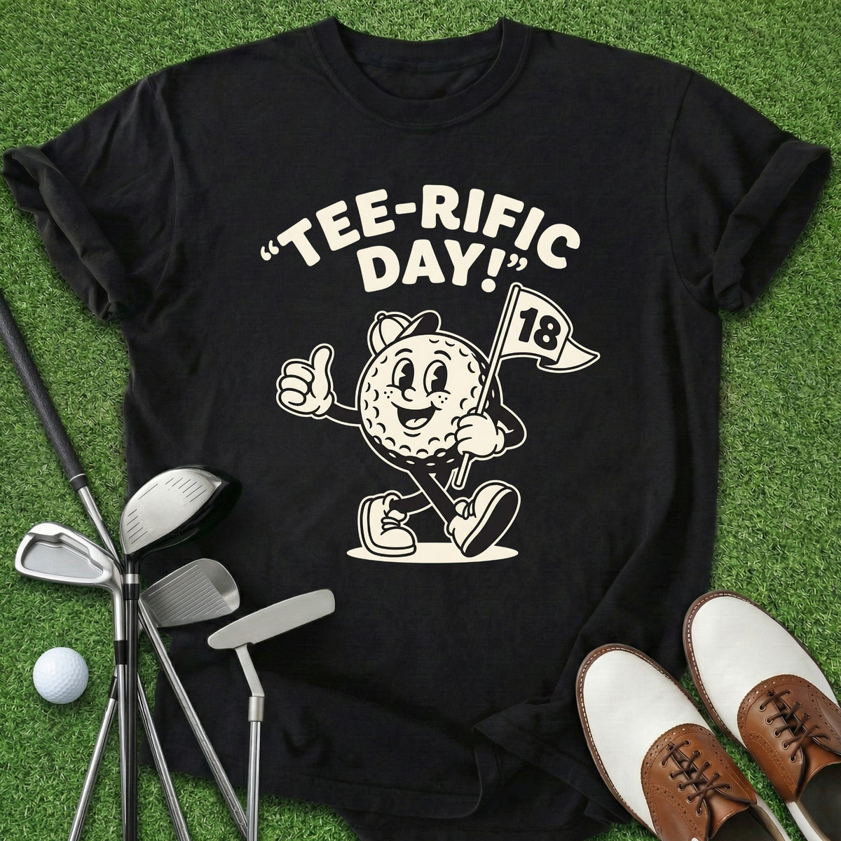 Tee Rific Day T-Shirt Gift For Golfer