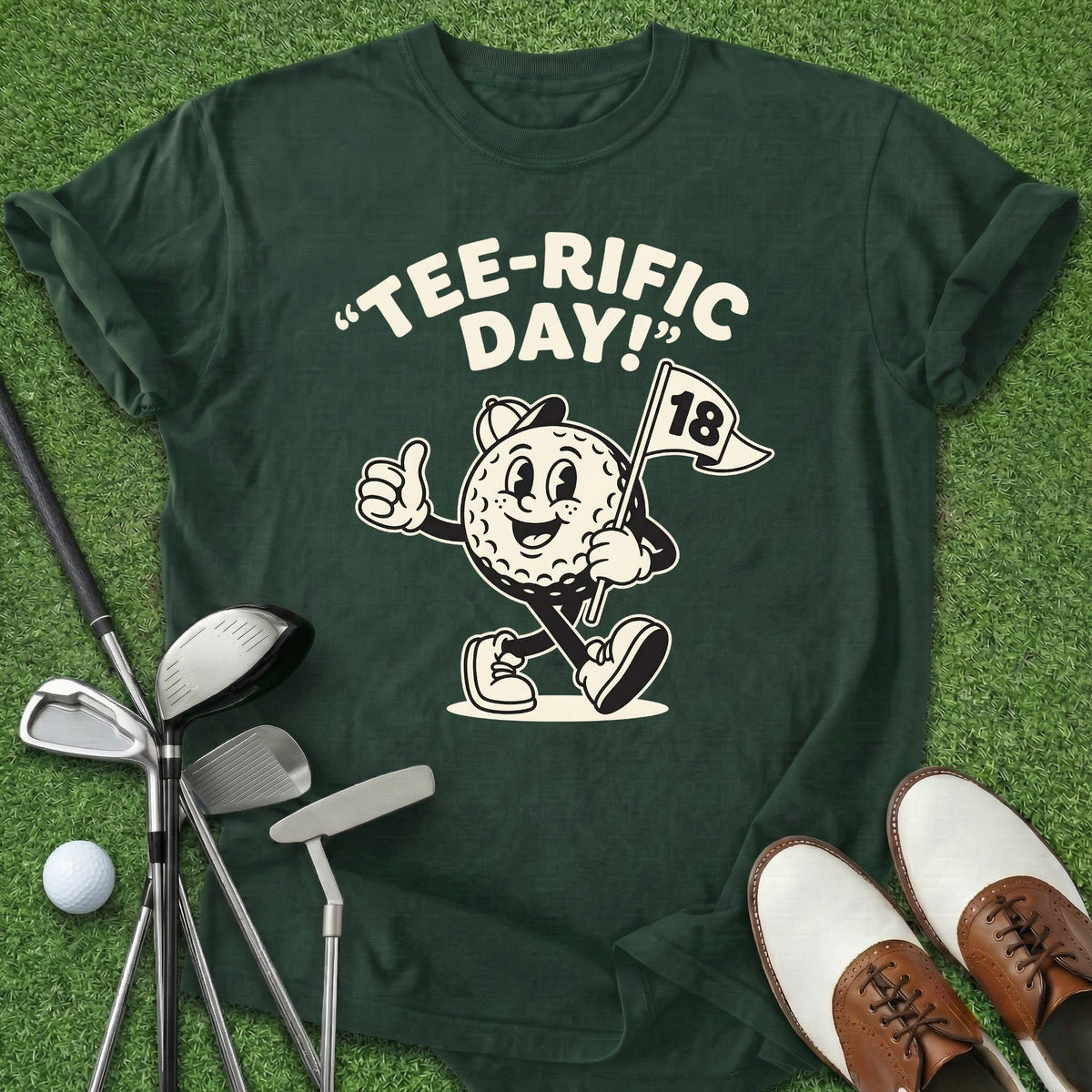 Tee Rific Day T-Shirt Gift For Golfer