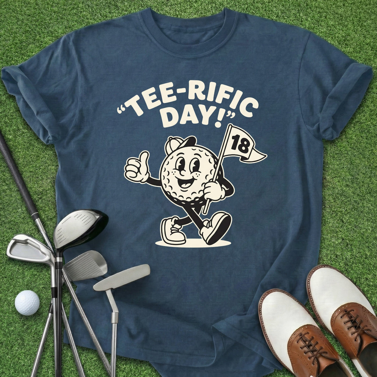 Tee Rific Day T-Shirt Gift For Golfer