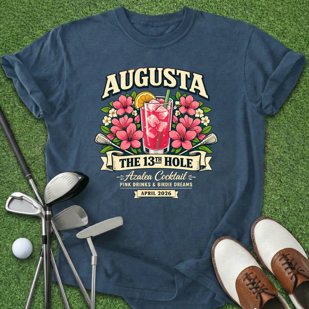 Augusta 13th Hole T-Shirt Gift For Golfer