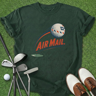 Air Mail T-Shirt Gift For Golfer