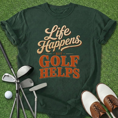 Golf Helps T-Shirt Gift For Golfer