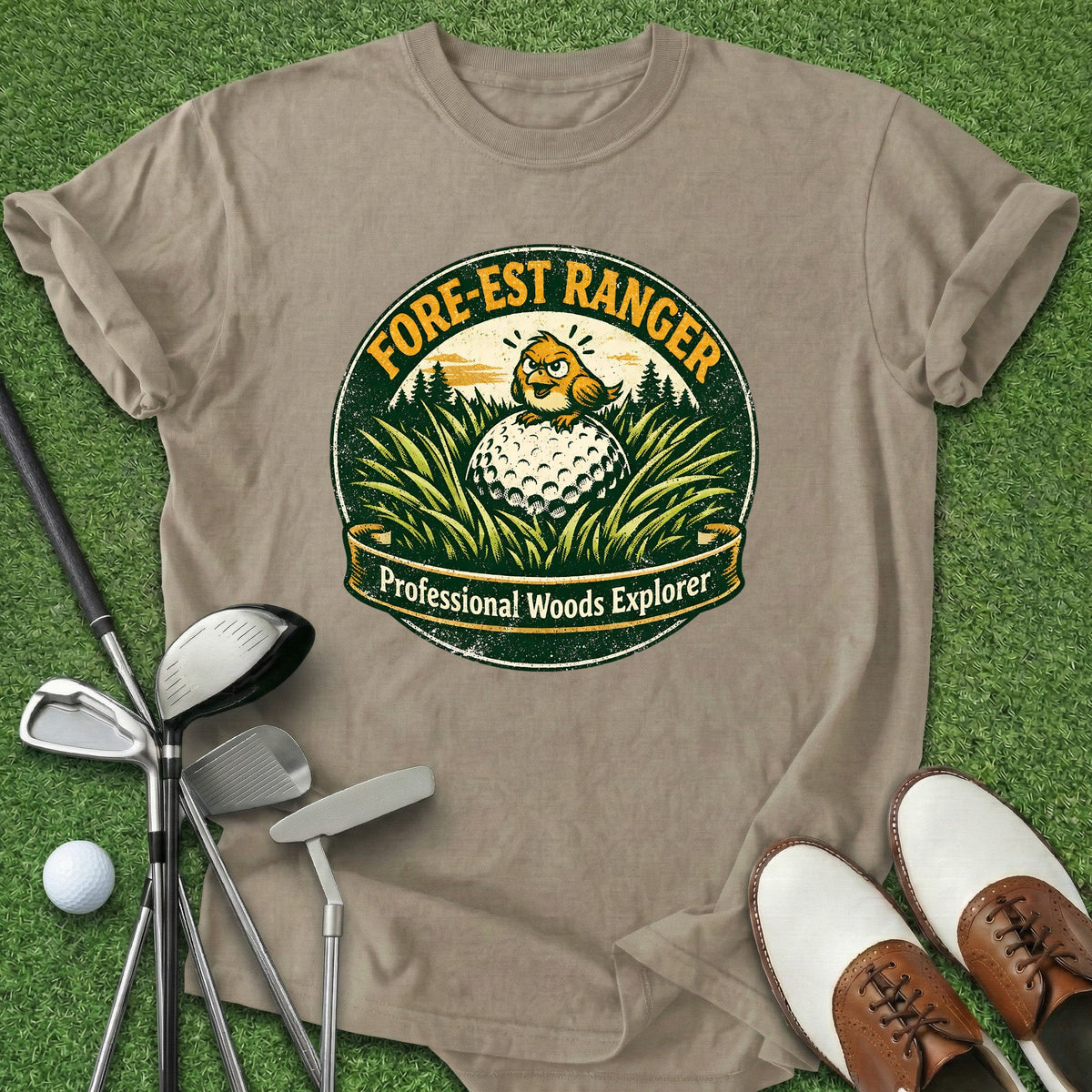 Fore-Est Ranger T-Shirt Gift For Golfer