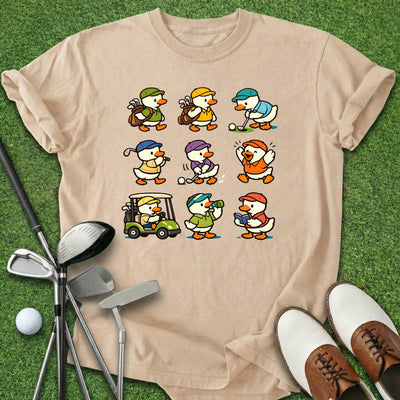 Golf Duck T-Shirt Gift For Golfer