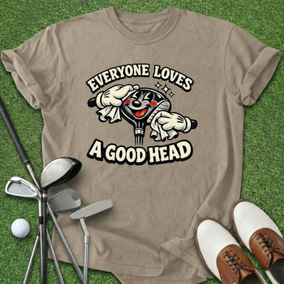 A Good Head T-Shirt Gift For Golfer