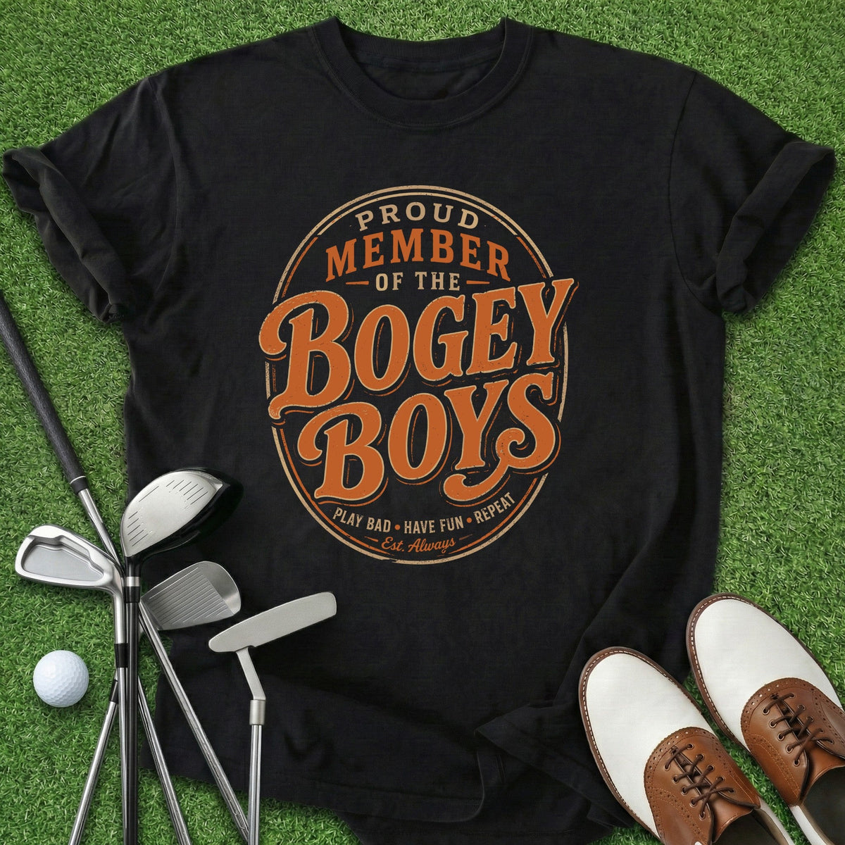 Bogey Boys T-Shirt Gift For Golfer