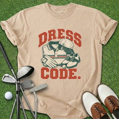 Dress Code T-Shirt Gift For Golfer