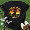 Squatchin' Birdies T-Shirt Gift For Golfer