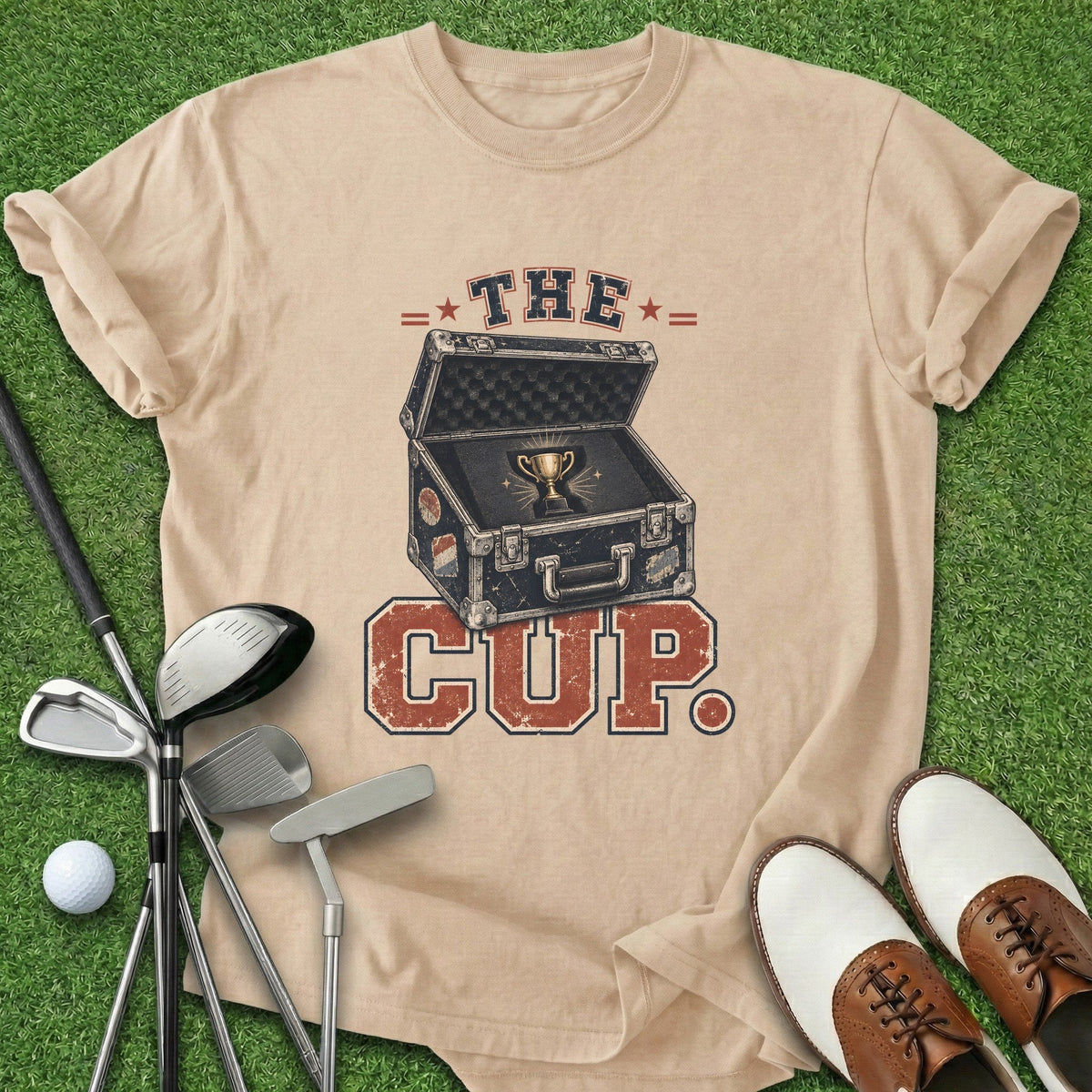 The Cup T-Shirt Gift For Golfer