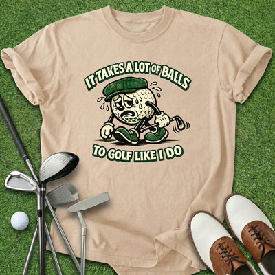 Lot Of Balls T-Shirt Gift For Golfer