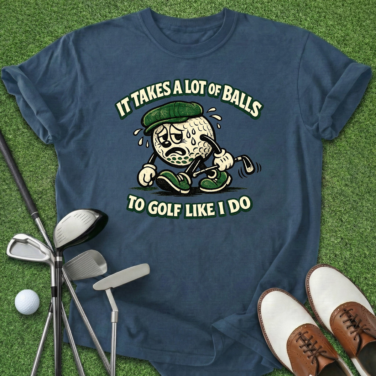 Lot Of Balls T-Shirt Gift For Golfer