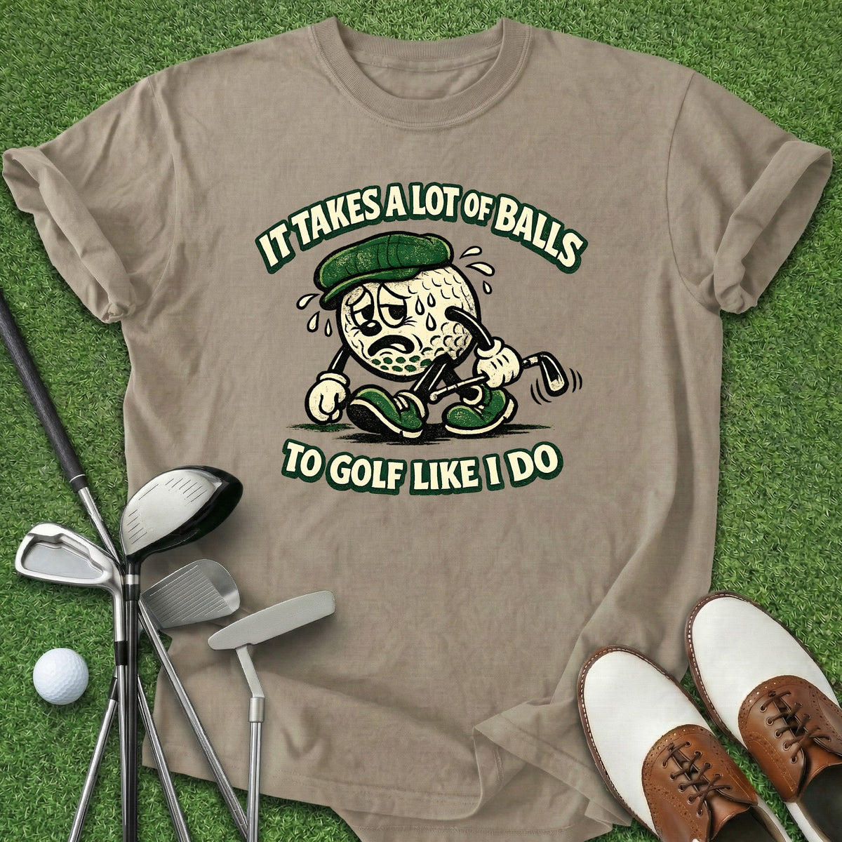 Lot Of Balls T-Shirt Gift For Golfer