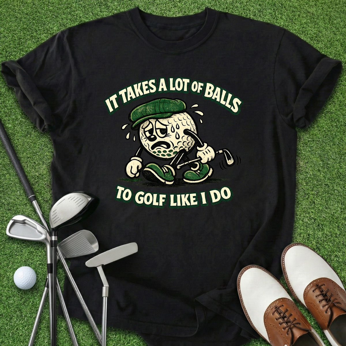 Lot Of Balls T-Shirt Gift For Golfer