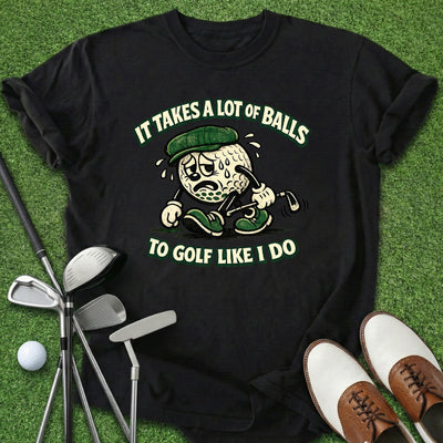 Lot Of Balls T-Shirt Gift For Golfer