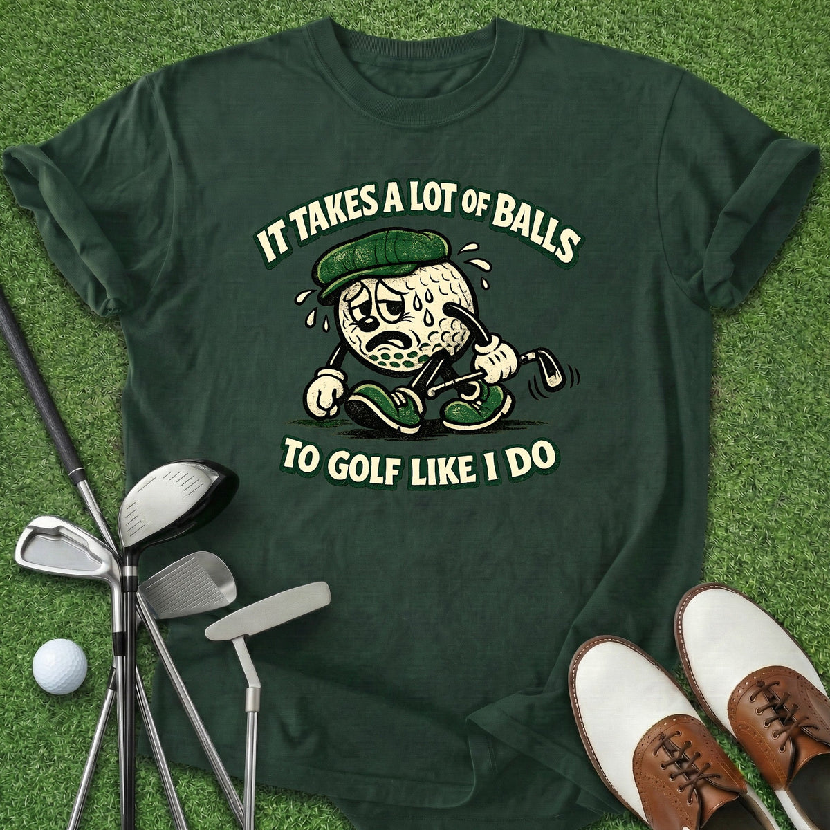 Lot Of Balls T-Shirt Gift For Golfer