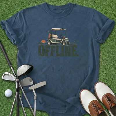 Offline T-Shirt Gift For Golfer