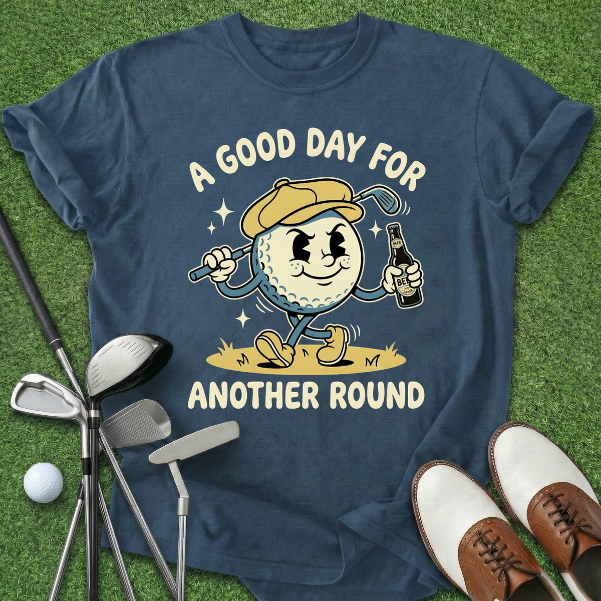 A Good Day T-Shirt Gift For Golfer