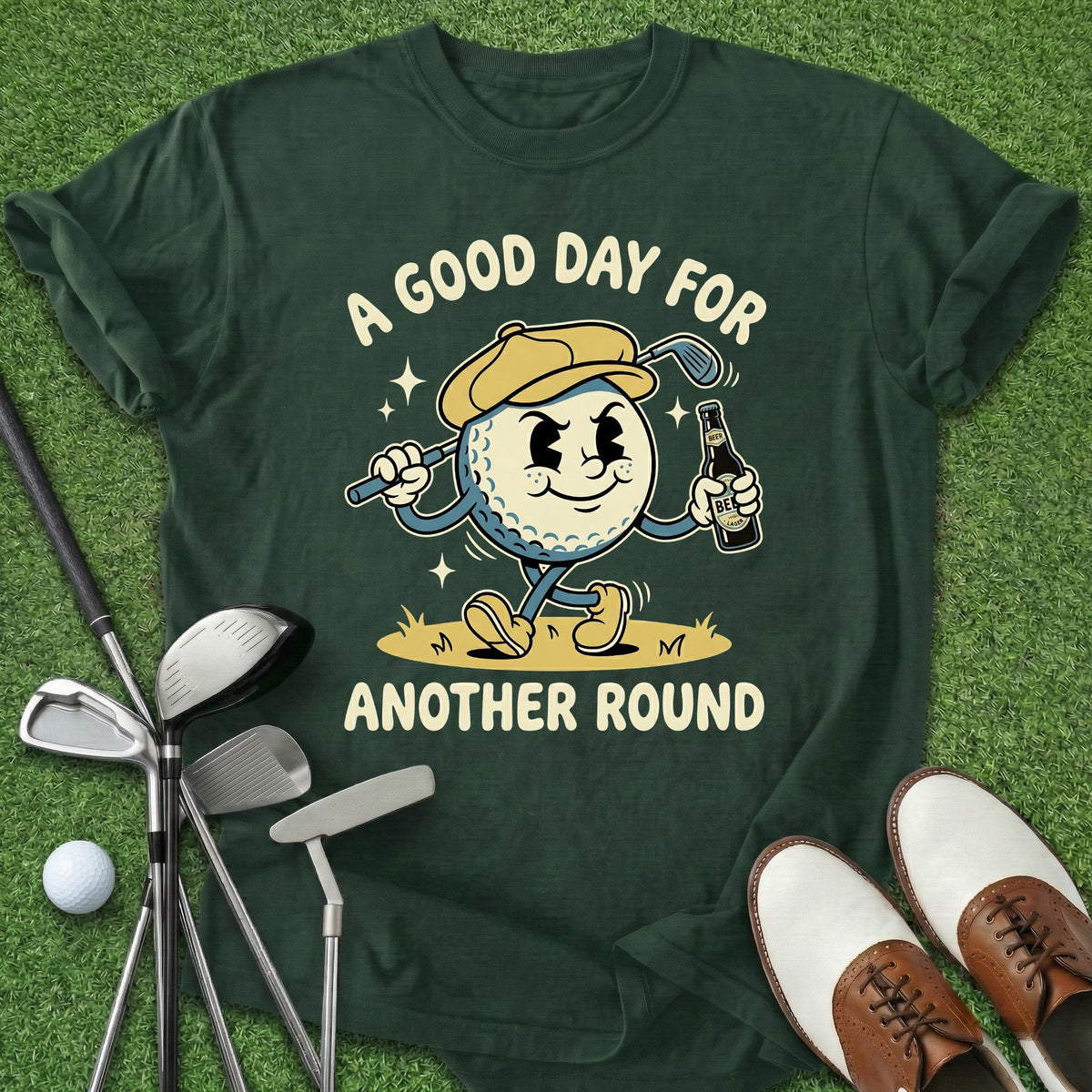 A Good Day T-Shirt Gift For Golfer