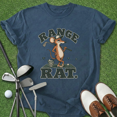 Range Rat T-Shirt Gift For Golfer