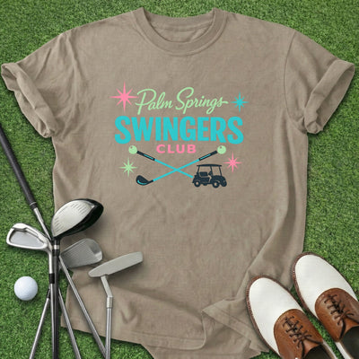 Palm Springs T-Shirt Gift For Golfer