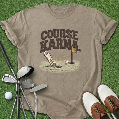 Course Karma T-Shirt Gift For Golfer