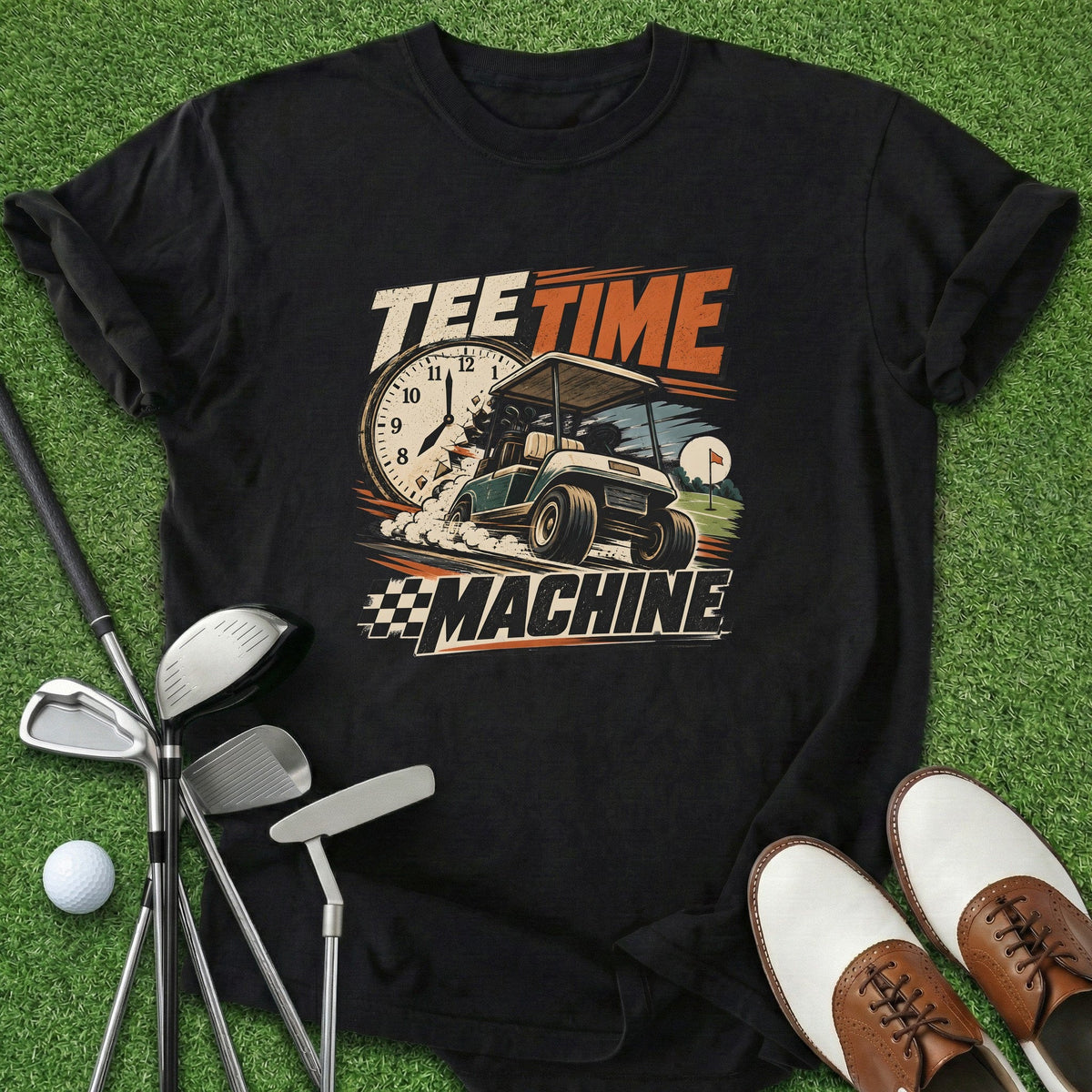 Fore O'Clock T-Shirt Gift For Golfer