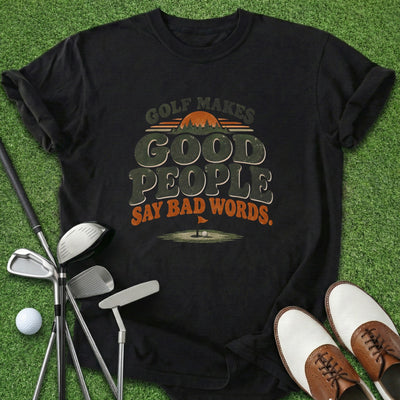 Good People Golf T-Shirt Gift For Golfer