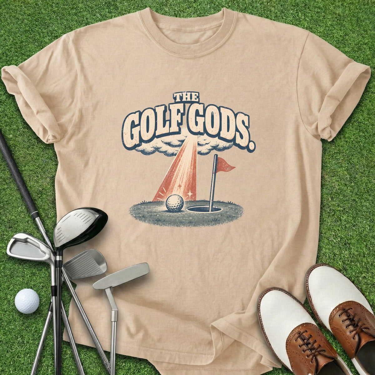 Golf Gods T-Shirt Gift For Golfer