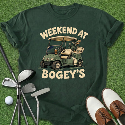 Weekend At Bogeys T-Shirt Gift For Golfer