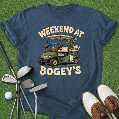 Weekend At Bogeys T-Shirt Gift For Golfer