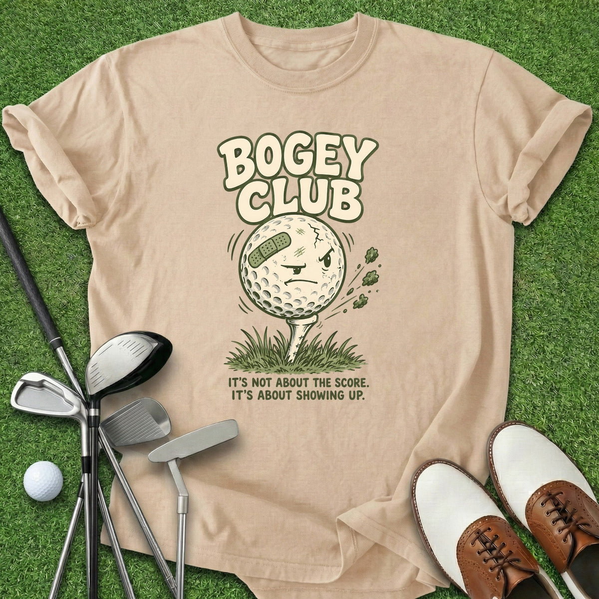 Bogey Club T-Shirt Gift For Golfer