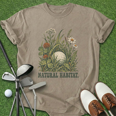 Fairway Wildflower T-Shirt Gift For Golfer