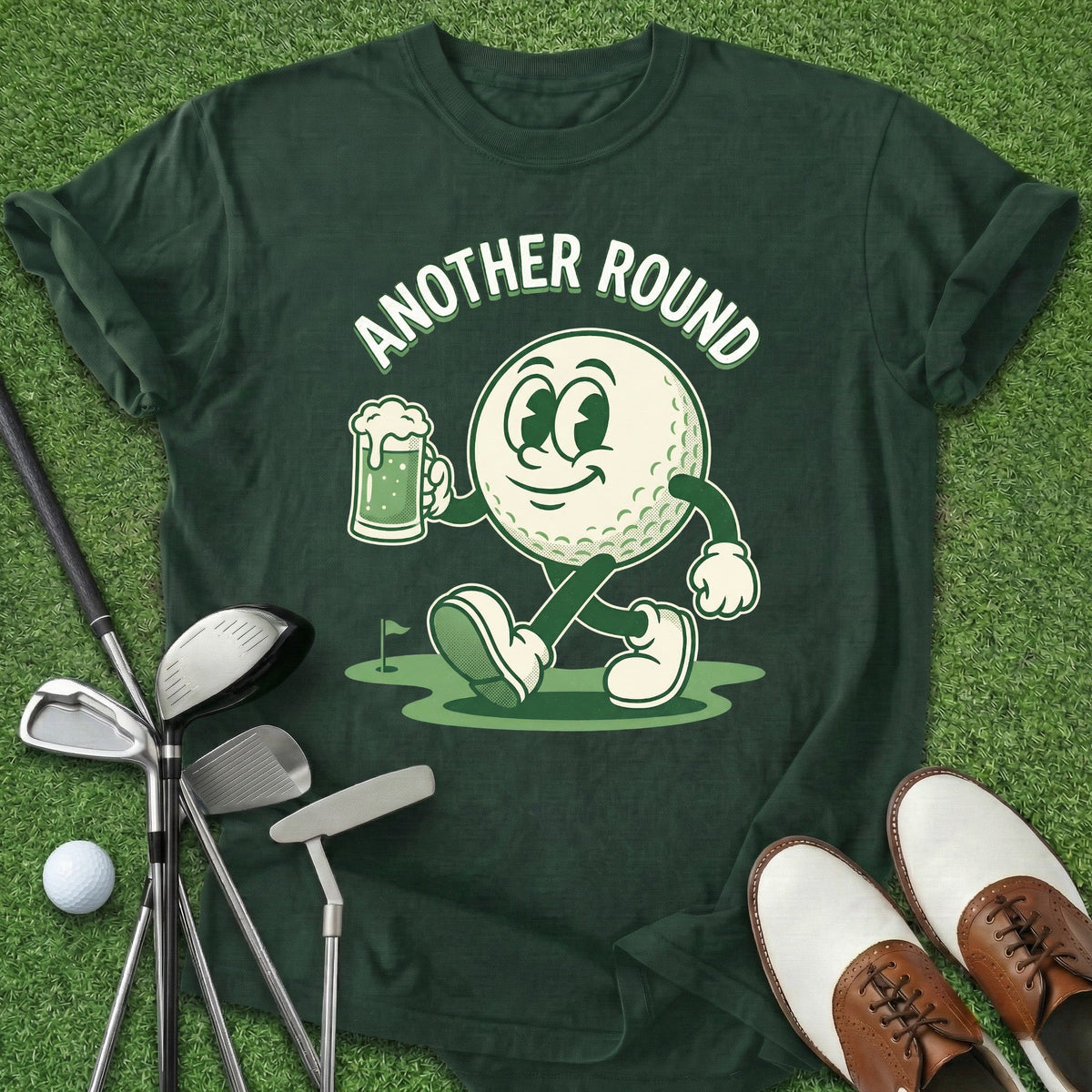 Another Round T-Shirt Gift For Golfer