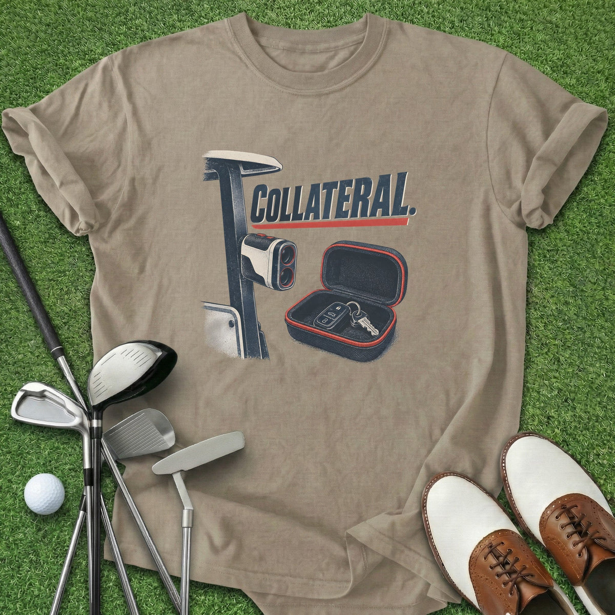 Collateral T-Shirt Gift For Golfer