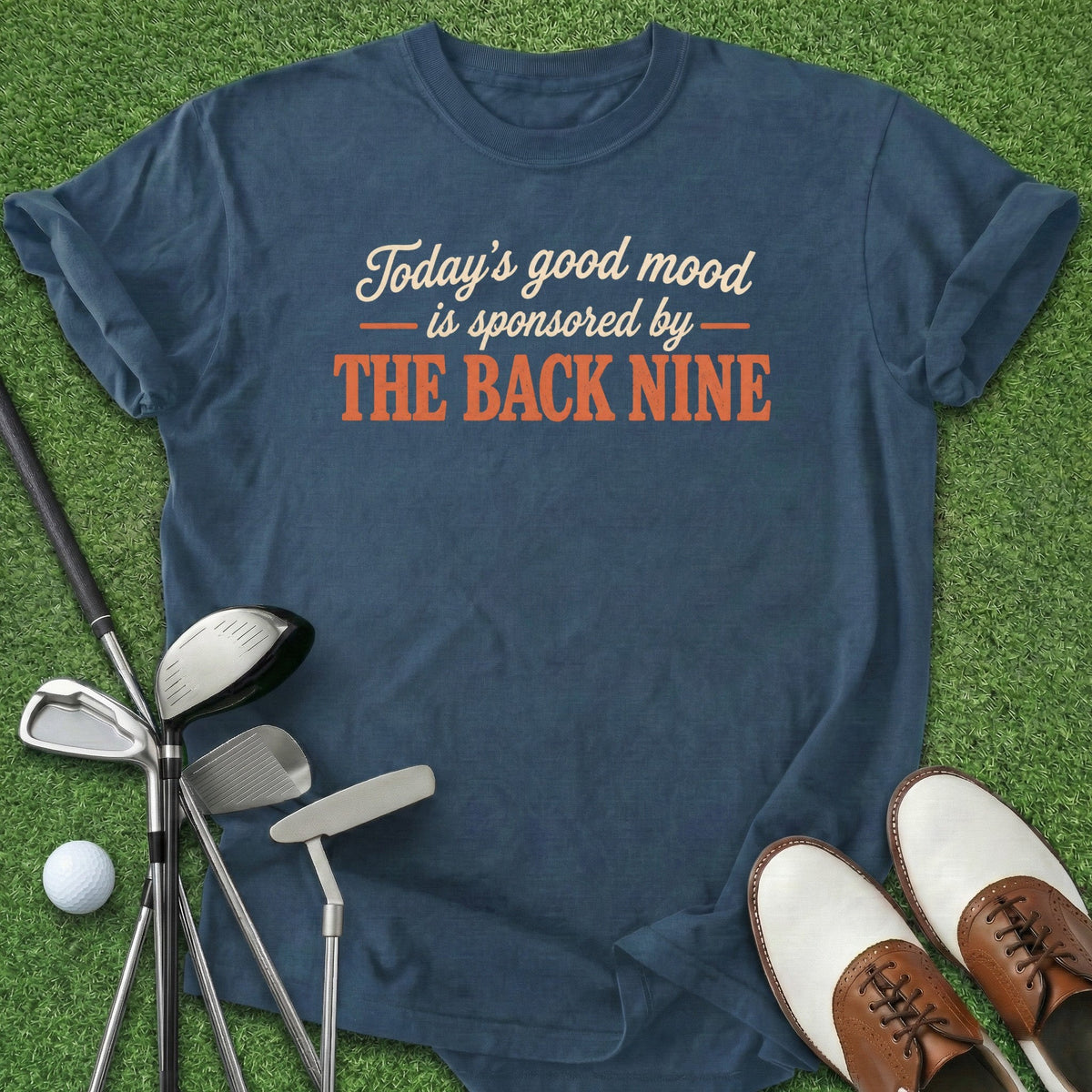 Back Nine T-Shirt Gift For Golfer