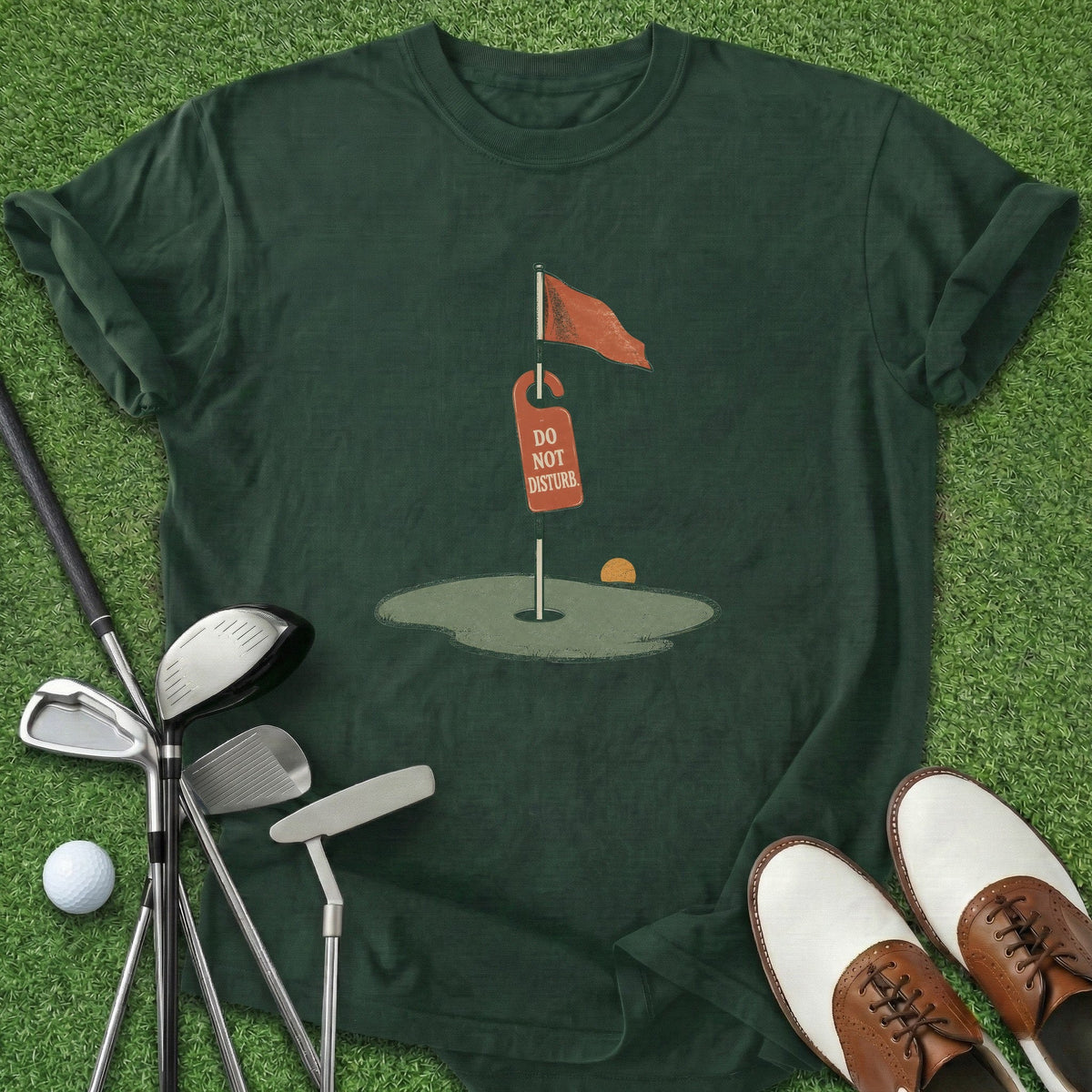 Peace Mode T-Shirt Gift For Golfer
