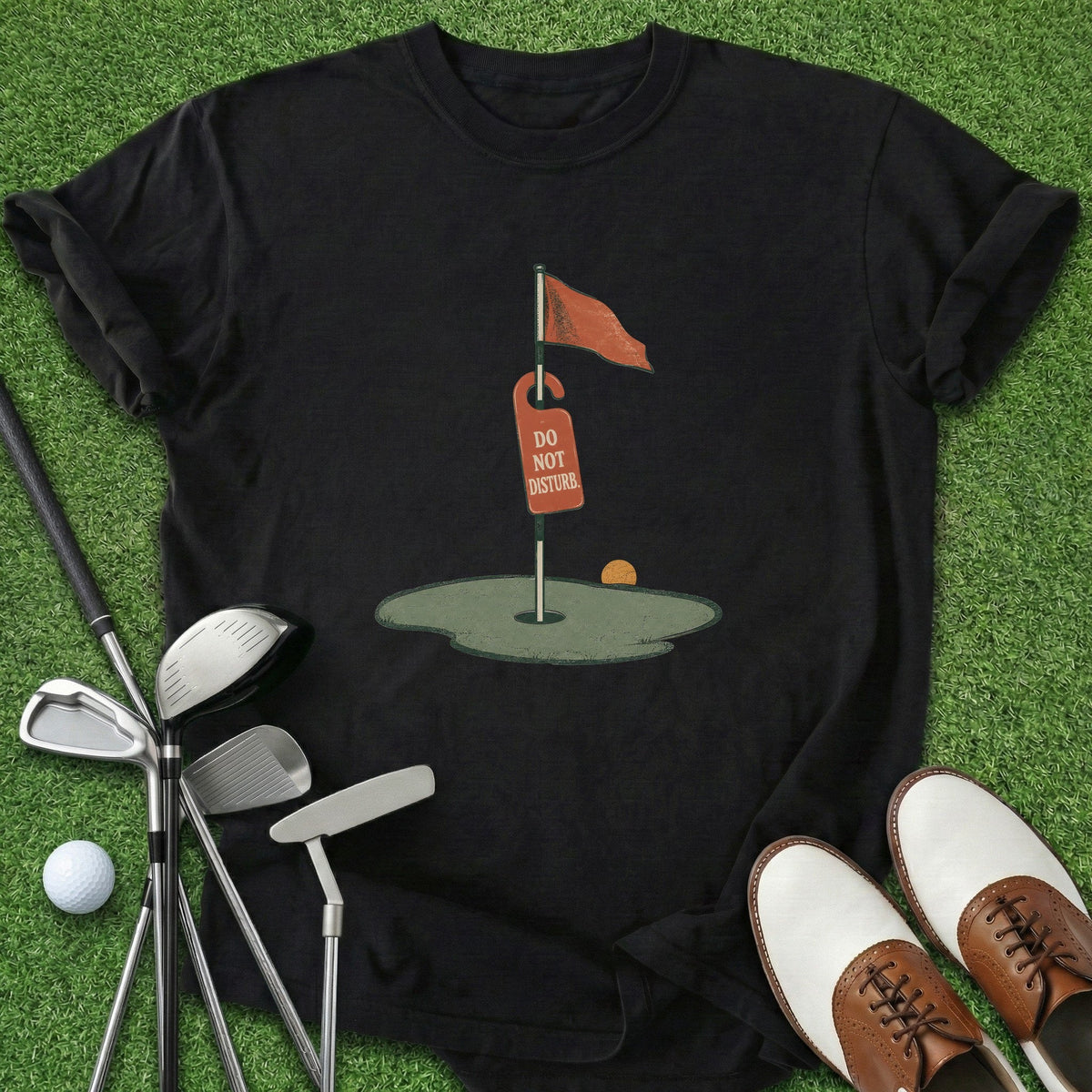 Peace Mode T-Shirt Gift For Golfer
