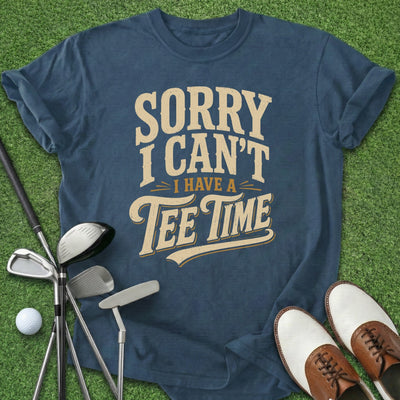 Tee Time T-Shirt Gift For Golfer