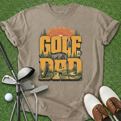 Golf Dad T-Shirt Gift For Golfer