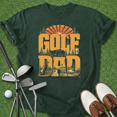 Golf Dad T-Shirt Gift For Golfer