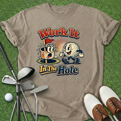 Work It T-Shirt Gift For Golfer