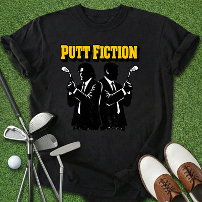 Putt Fiction T-Shirt Gift For Golfer