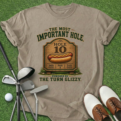 Turn Glizzy T-Shirt Gift For Golfer