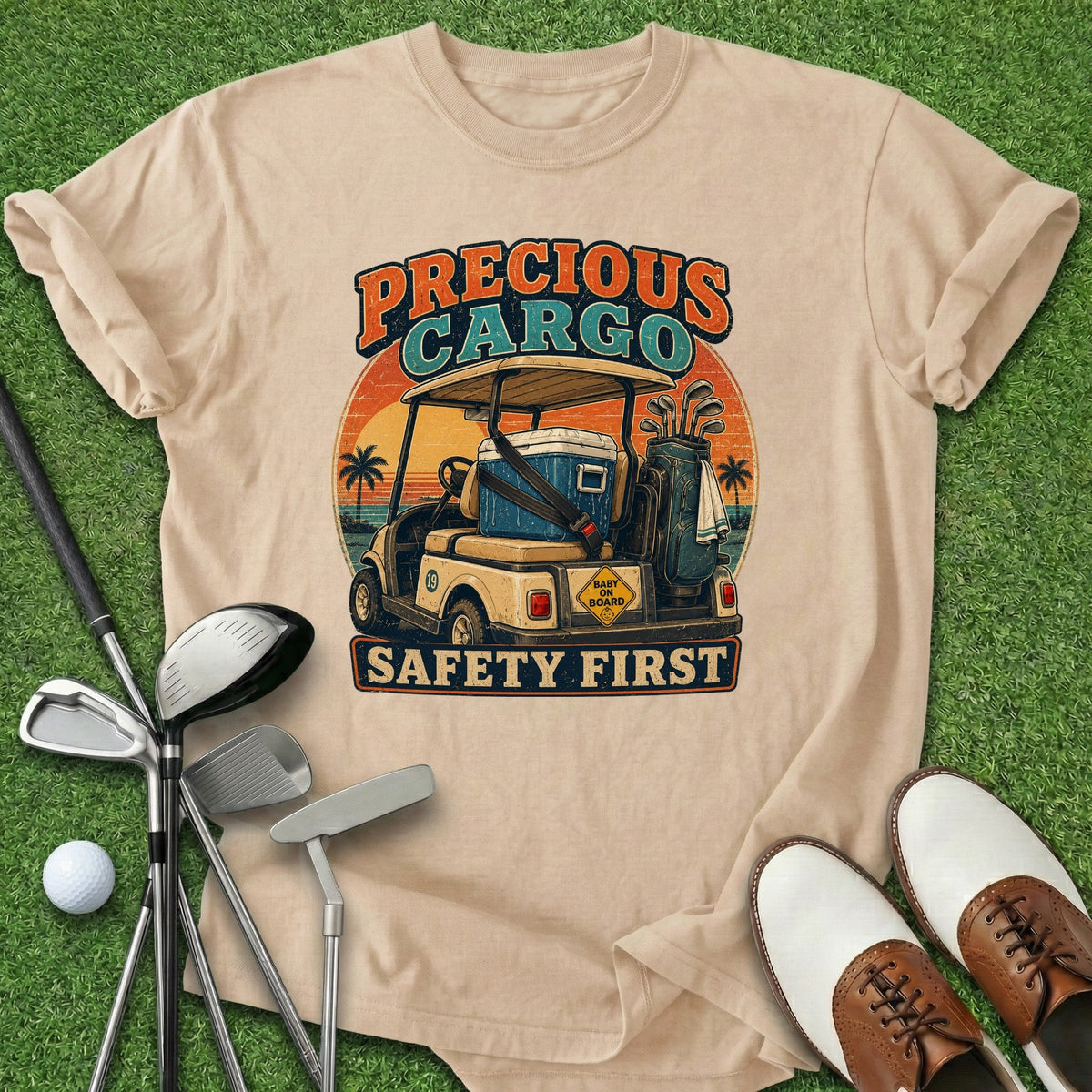 Precious Cargo T-Shirt Gift For Golfer