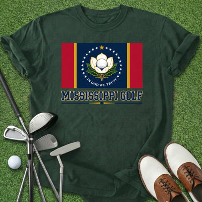 Mississippi Golf T-Shirt Gift For Golfer